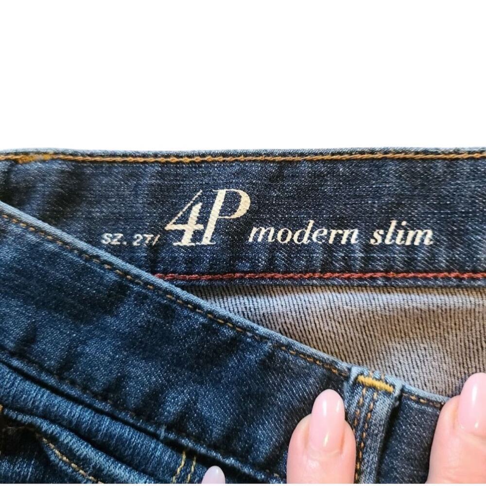 The Loft Modern Slim Cut Denim Jeans Petite Slim - Picture 3 of 5